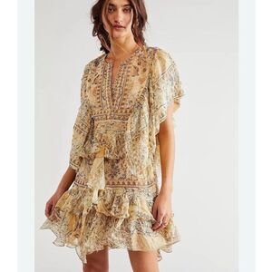 Mes Demoiselles Paris Crook Camel Dress